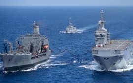 French, Japanese, U.S. navies build logistics network, strengthen relationships