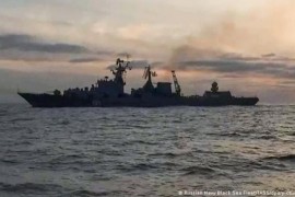 Russisches Kriegsschiff „Moskwa“ gesunken