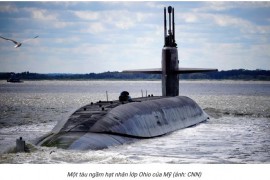 Tàu ngầm mang vũ khí hạt nhân Mỹ điều tới Hàn Quốc có sức mạnh như thế nào?