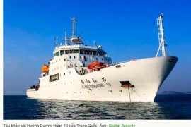 Việt Nam phản bác luận điệu của Trung Quốc về tàu khảo sát