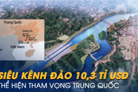 Siêu kênh đào nối Vịnh Bắc Bộ của Trung Quốc