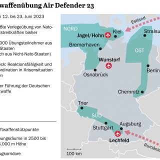 Nato-Luftmanöver in Deutschland beginnt: Eine Machtdemonstration mit Nebenwirkungen