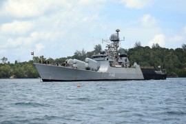 Hải Quân Việt Nam đã đưa tàu chiến mới nhận về cảng Cam Ranh