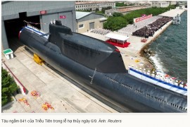 Triều Tiên phát triển tàu ngầm tên lửa đạn đạo để chiếm ưu thế trong lòng biển
