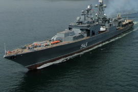Tàu chiến Nga tập trận tại Biển Đông