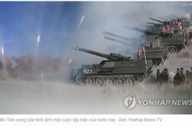 Hàn Quốc tập trận bắn đạn thật đáp trả vụ Triều Tiên nã đạn pháo