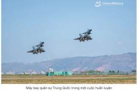 Nhiều máy bay quân sự TQ trên không phận Đài Loan, Mỹ lên tiếng