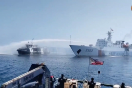 Hải cảnh TQ tuyên bố xua đuổi tàu Philippines khỏi Scarborough