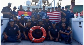 Tuần duyên Mỹ lục soát 2 tàu đánh cá của TQ gần Kiribati