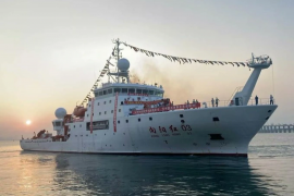 Tàu khảo sát TQ cập cảng Maldives gây quan ngại