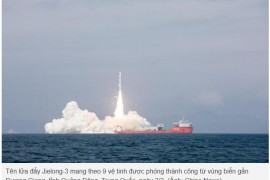 TQ phóng thành công tên lửa Jielong-3